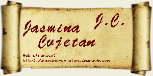Jasmina Cvjetan vizit kartica